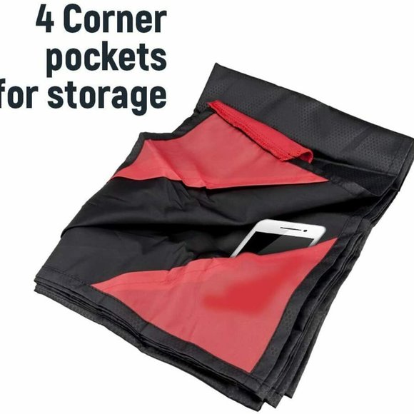 63'x43' Sand Proof Beach Blanket Picnic Yoga Mat - Picture 4 of 6